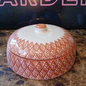 Vintage Erma Tureen Hand Painted made in Italy This Vintage Erma Tureen Made I